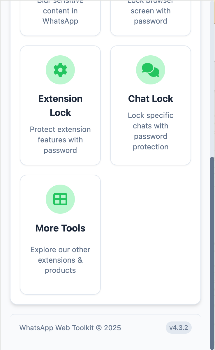 More Tools